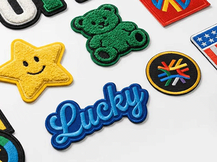 Custom patches collection — embroidery, PVC, chenille and sublimation