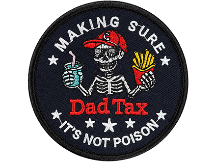Detailed embroidery patch