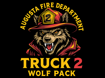 Augusta fire department logo vector